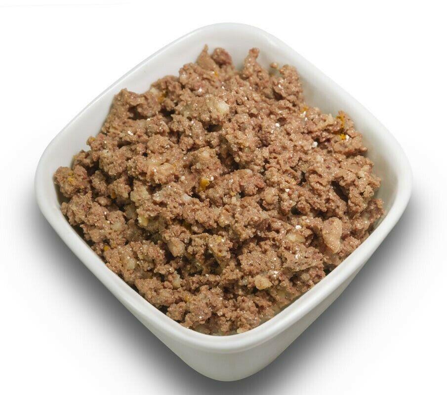 Rinderherzen mit Kürbis und Reis 12x100g