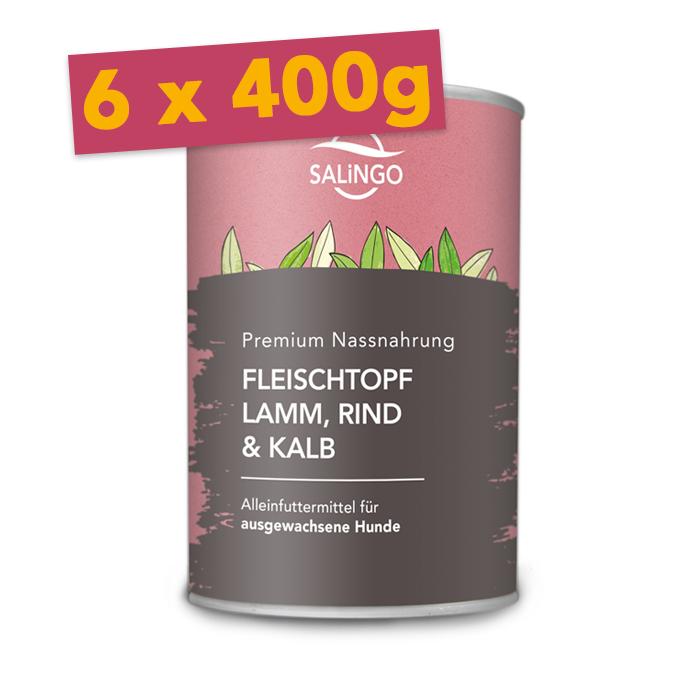 Fleischtopf Lamm, Rind & Kalb 6 x 410g