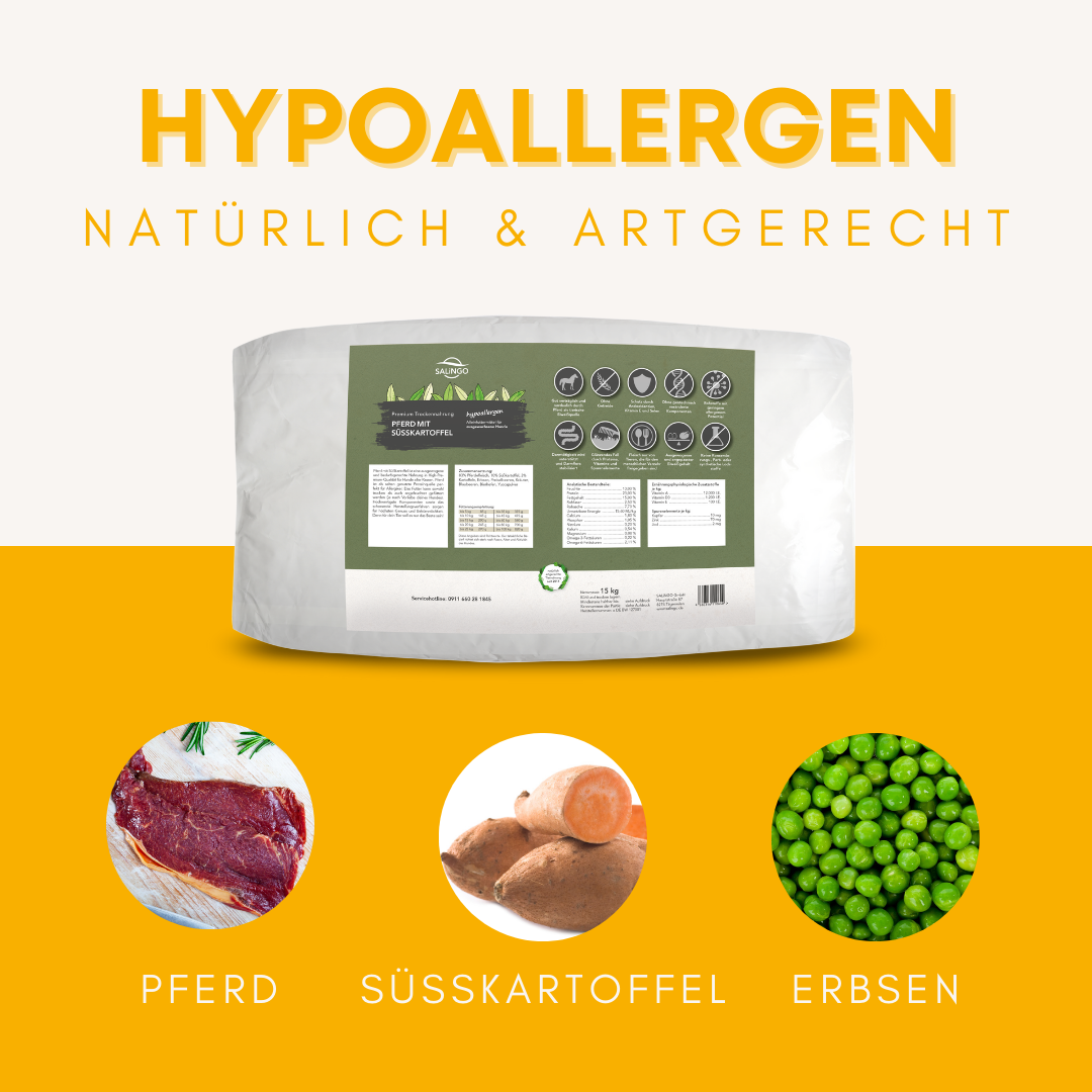 Pferd mit Süßkartoffel - Mengeneinheit: 2kg