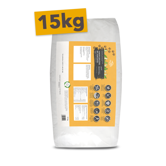 Junior Geflügel mit Kartoffel - Mengeneinheit: 15kg