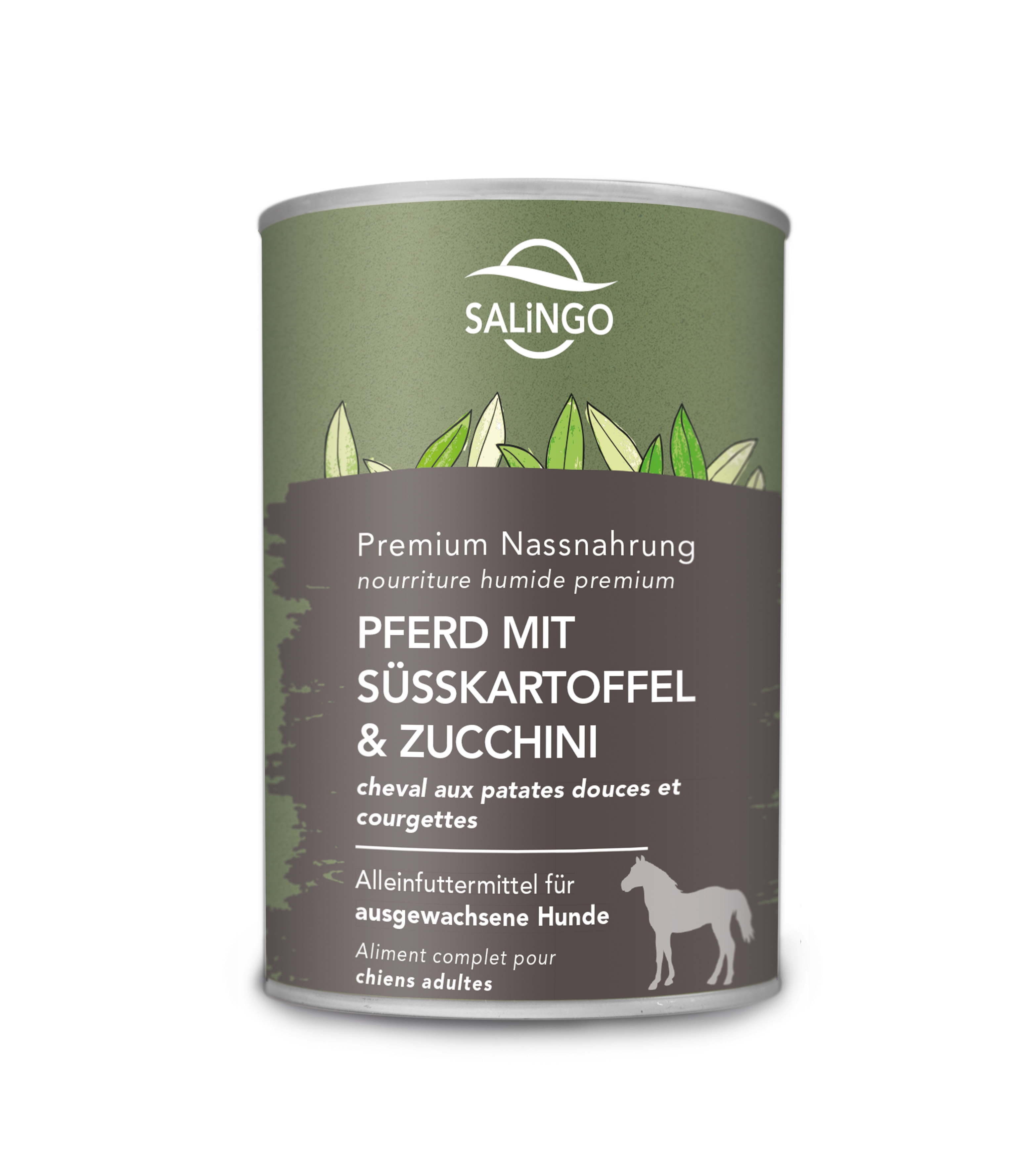 Pferd mit Süßkartoffel und Zucchini 6 x 400g